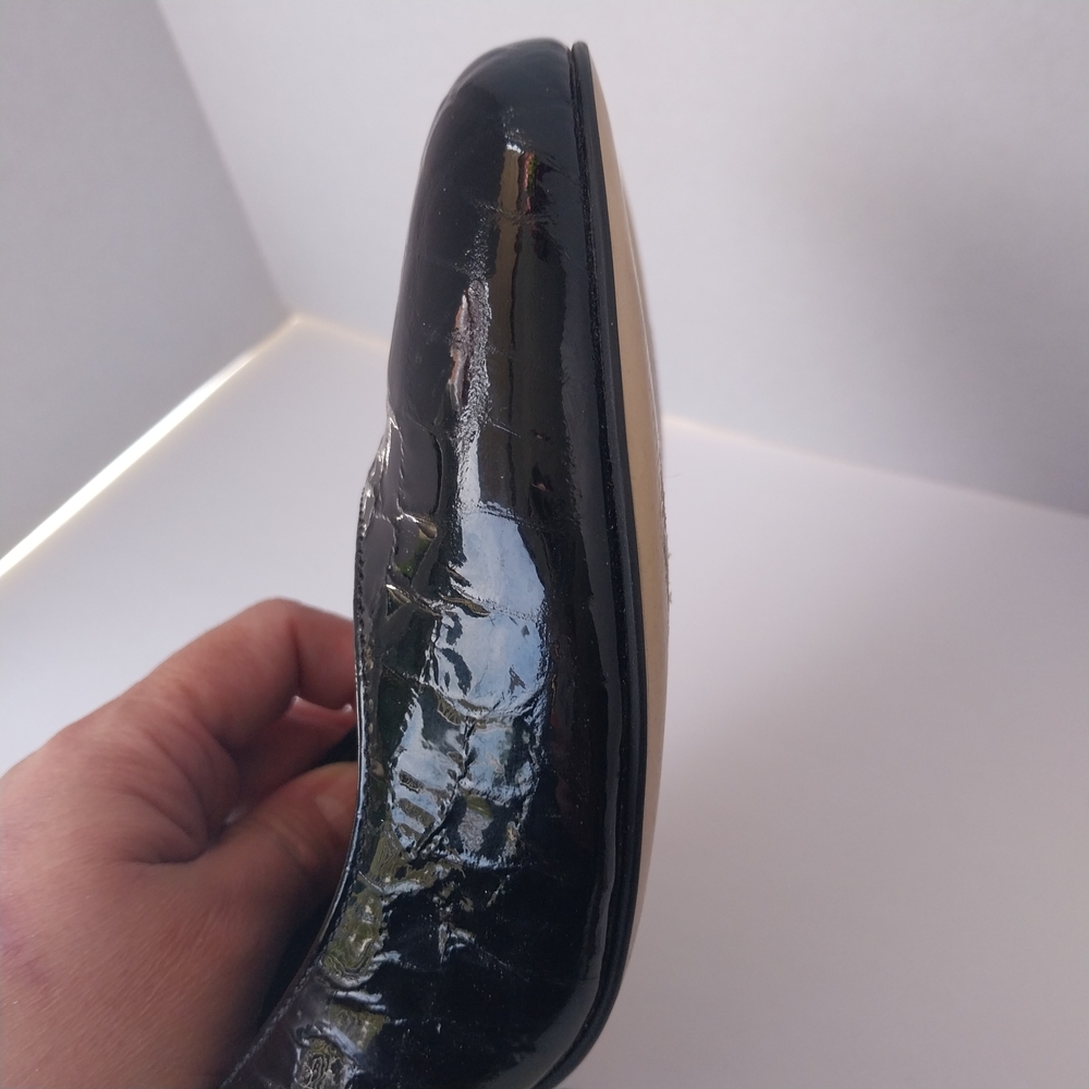 Walking Cradles‎ Black Croc-Embossed Heels - Picture 14 of 16
